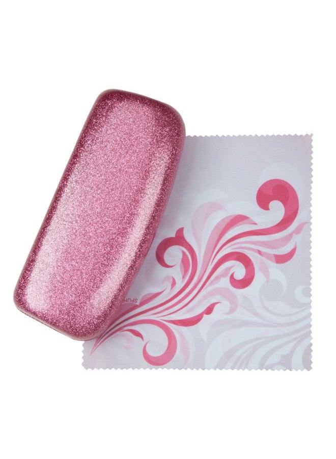 SPUNKYsoul The Original Dazzling Sparkle Smooth Glitter Women's Eye Glass Case | SPUNKYsoul Collection - Image 1