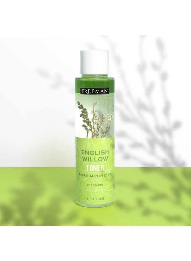 Freeman Exotic Blends Deep Cleansing English Willow Toner Removes Makeup Dirt & Impurities Clarifying Facial Toner Poreminimizing Hydrating Skincare Essential 6.1 Fl.Oz./180 Ml Bottle - Image 4