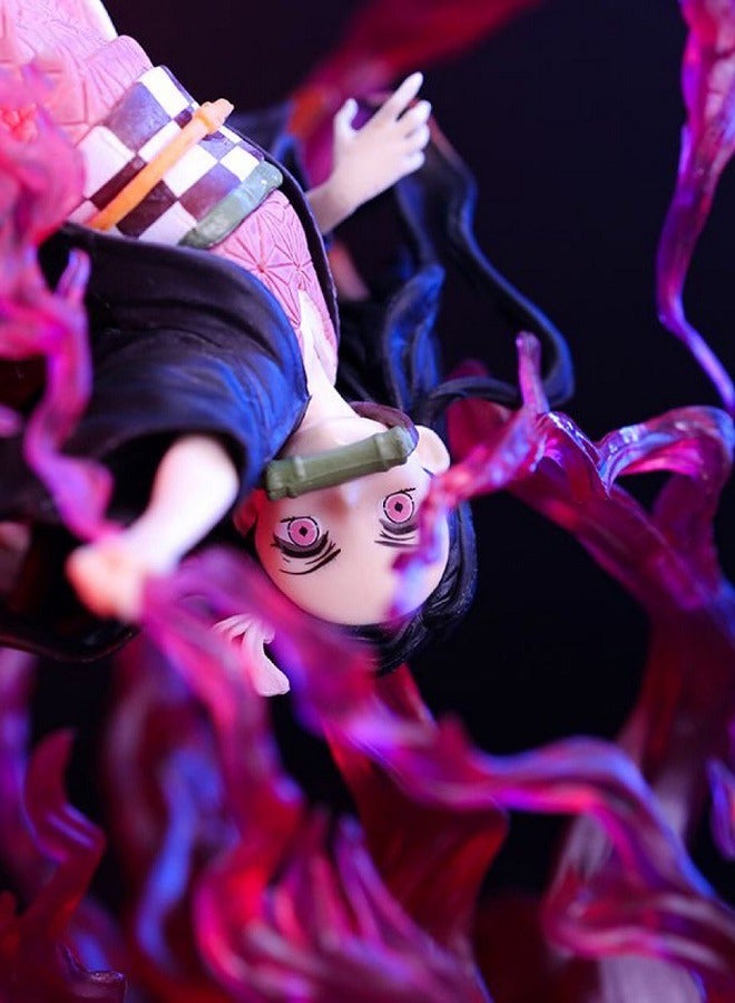 هالامودو طيران نيزوكو كامادو شكل عمل، زينة مكتب جميلة ولعبة عيد ميلاد ممتعة للأطفال - Image 2