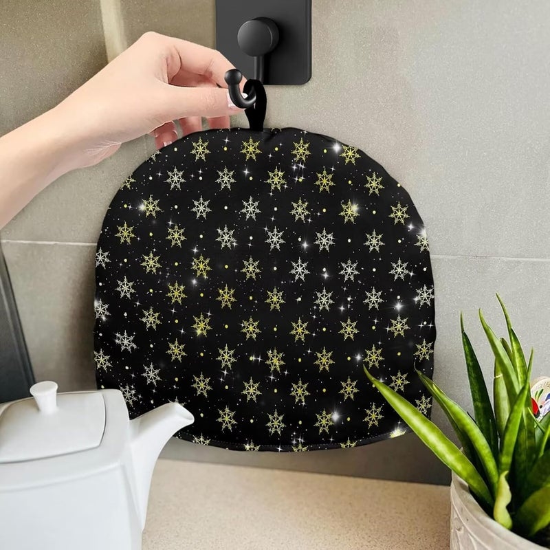 Teapot Cover Tea Pot Cover Insulation Keep Warm for Home Kitchen Table Hotel Tea Party Restaurant Teapot Cover Tea Kettle Quilt Tea Pot Cover Insulation Keep Warm Easy to Clean - Image 5