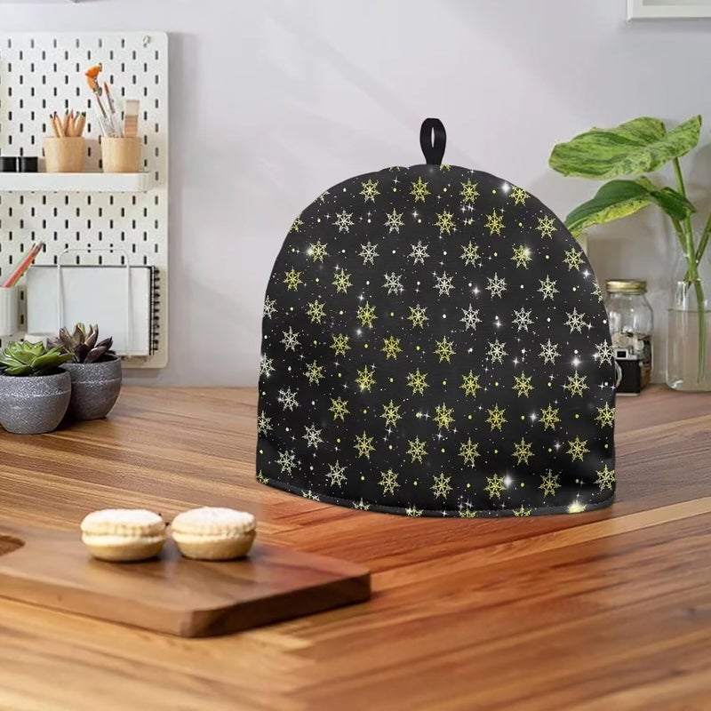 Teapot Cover Tea Pot Cover Insulation Keep Warm for Home Kitchen Table Hotel Tea Party Restaurant Teapot Cover Tea Kettle Quilt Tea Pot Cover Insulation Keep Warm Easy to Clean - Image 4