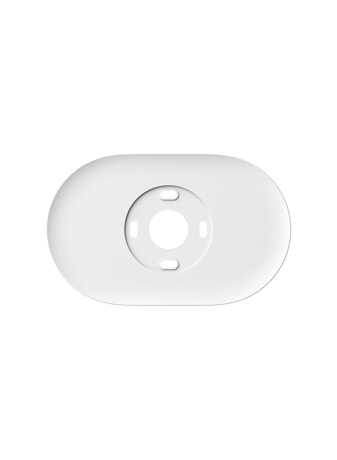 Google Nest Thermostat Trim Kit - Made for the Nest Thermostat - Programmable Wifi Thermostat Accessory - Snow - Image 1