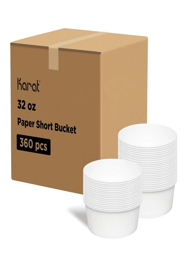 Karat دلاء ورقية قصيرة كارات FP-PSB32 سعة 32 أونصة (علبة من 360) - Image 1