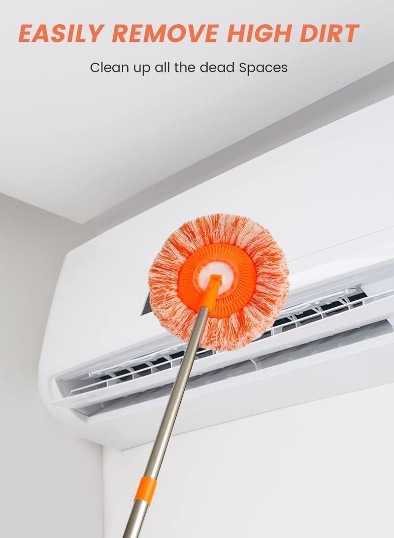 HASANAT ESSENTIALS 360 Degree Rotatable Cleaning Mops Set,Wall Mop Adjustable Cleaning Mop, - Image 1