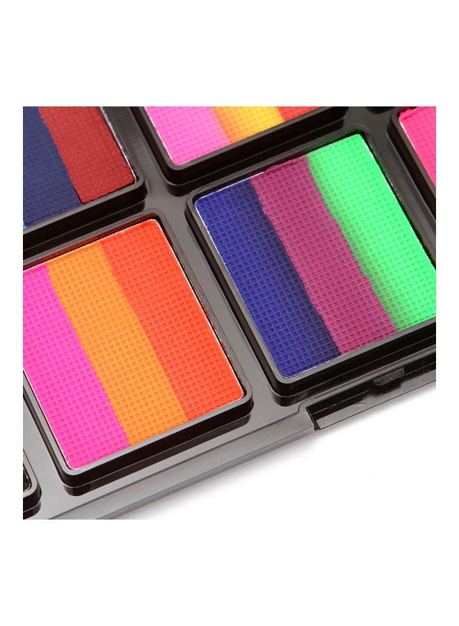 NIBEMINENT Professional Face And Body Painting Kit Multicolour - Image 5