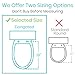 Vive Raised Toilet Seat Riser for Seniors with Handles Handicap Rail Grab Bar Seat for Over Toilet Elevated Safety for Elderly Disabled Medical Elongated - Image 4