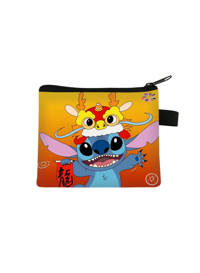 New Sch Children's Coin Purse, Cute Large-capacity Key Card Holder, High-end Mini Square Bag