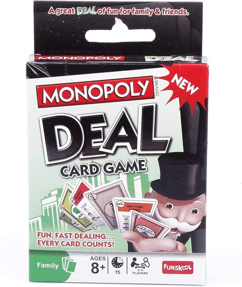 Monopoly deal card game