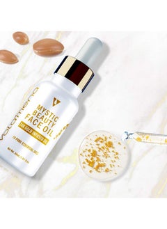 VOLAMENA WITH DEVICE Mystic Beauty Face Oil With 24K Gold And 10 Pure Essentials Oils 1.01 Fl Oz (30 Ml)  - Image 3