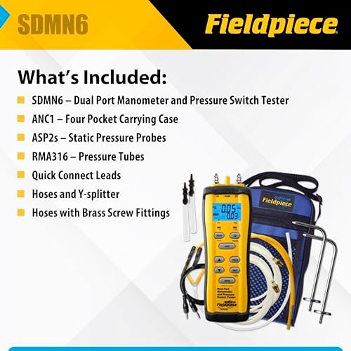 Fieldpiece SDMN6 Pressure Switch Tester - Image 5