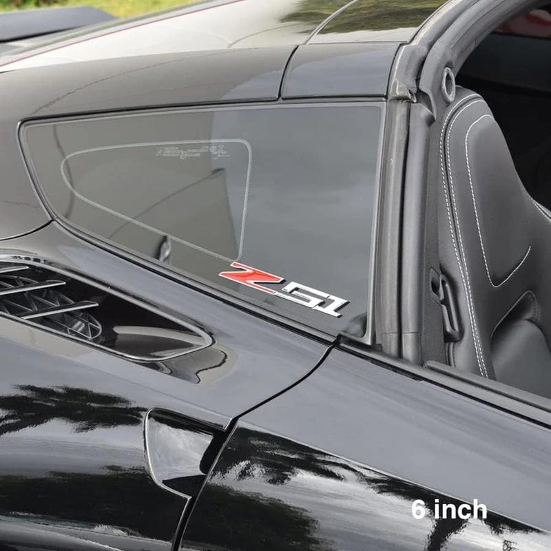 SR1 Performance Corvette Z51 Billet Aluminum Chrome Plated Badge/Emblem - C6, C7, C8 Z51 (6 inch) - Image 5