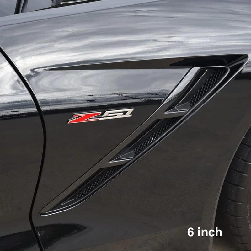 SR1 Performance Corvette Z51 Billet Aluminum Chrome Plated Badge/Emblem - C6, C7, C8 Z51 (6 inch) - Image 2