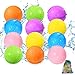 KOKODI Reusable Water Balloons 12PCS  Summer Water Toys for Pool Beach  Outdoor SelfSealing Refillable Water Bombs for Kids Ages 314 Magnetic Splash Balls for Kids Fun Games  Activities - Image 4