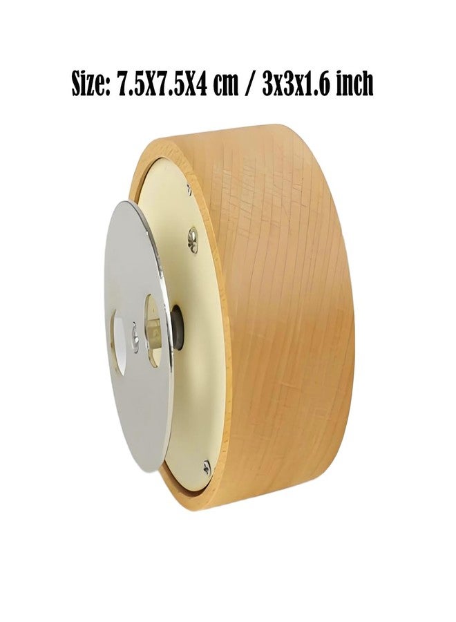 Hefonti Music Box Mechanism You are My Sunshine Base, Hand-Crank Wooden DIY Craft Music Box Mechanism 18-Note Movement, Customizable Gift for Wife Daughter Music Lovers - Image 5