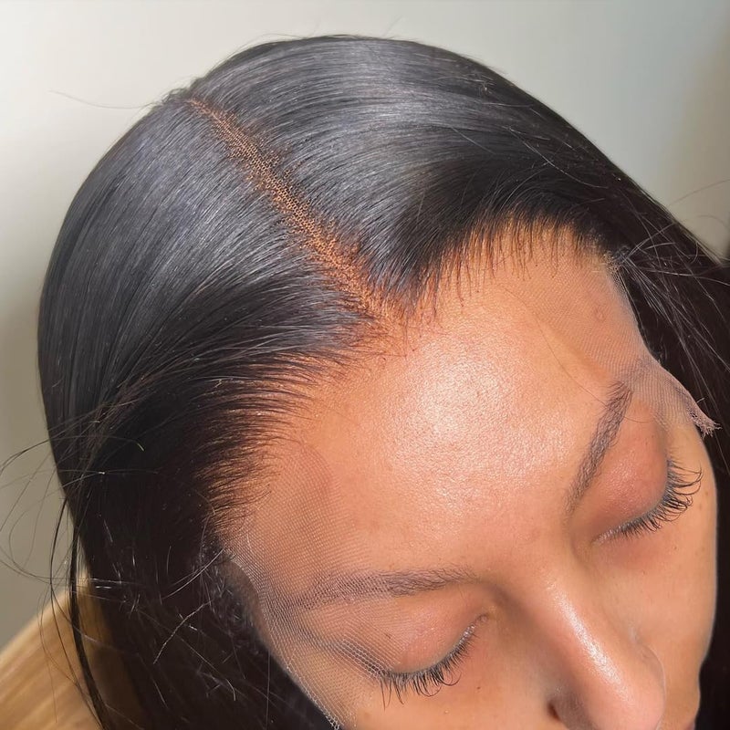 BEEOS Body Wave 5x5 SKINLIKE Real HD Lace Closure Only, 0.10mm Ultra-Thin Invisible HD Lace Pre-Plucked Bleached Knots Natural Hairline Virgin Human Hair 16 Inch - Image 1
