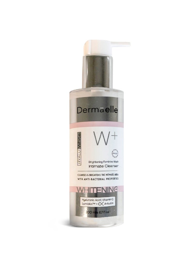 Dermaelle Brightening Feminine Wash Cleanser - 200ml - Image 1