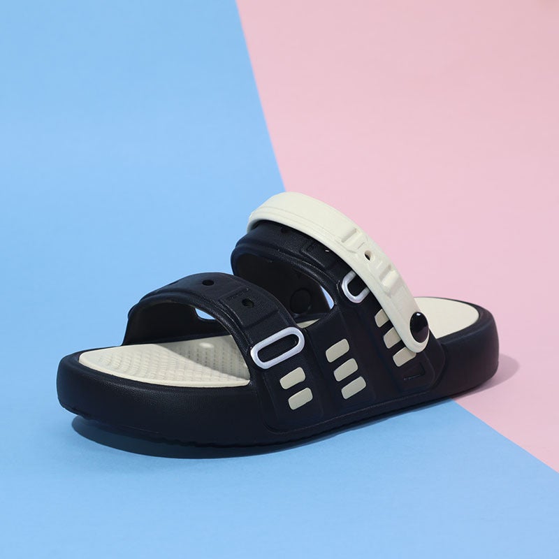 Women's Summer Outdoor Sandals, Comfortable Non-Slip Soft-Soled Dual-Wear Sandals, Casual Breathable Trendy Beach Shoes