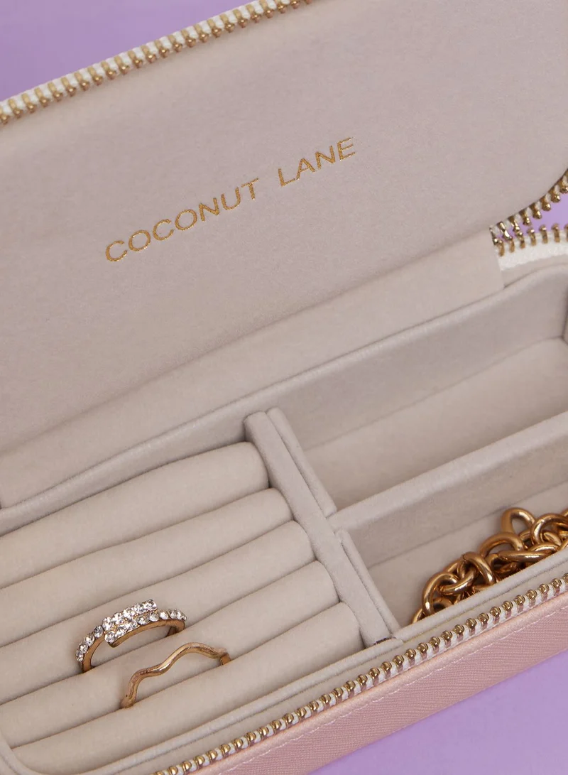 COCONUT LANE Nude Jewellery Box