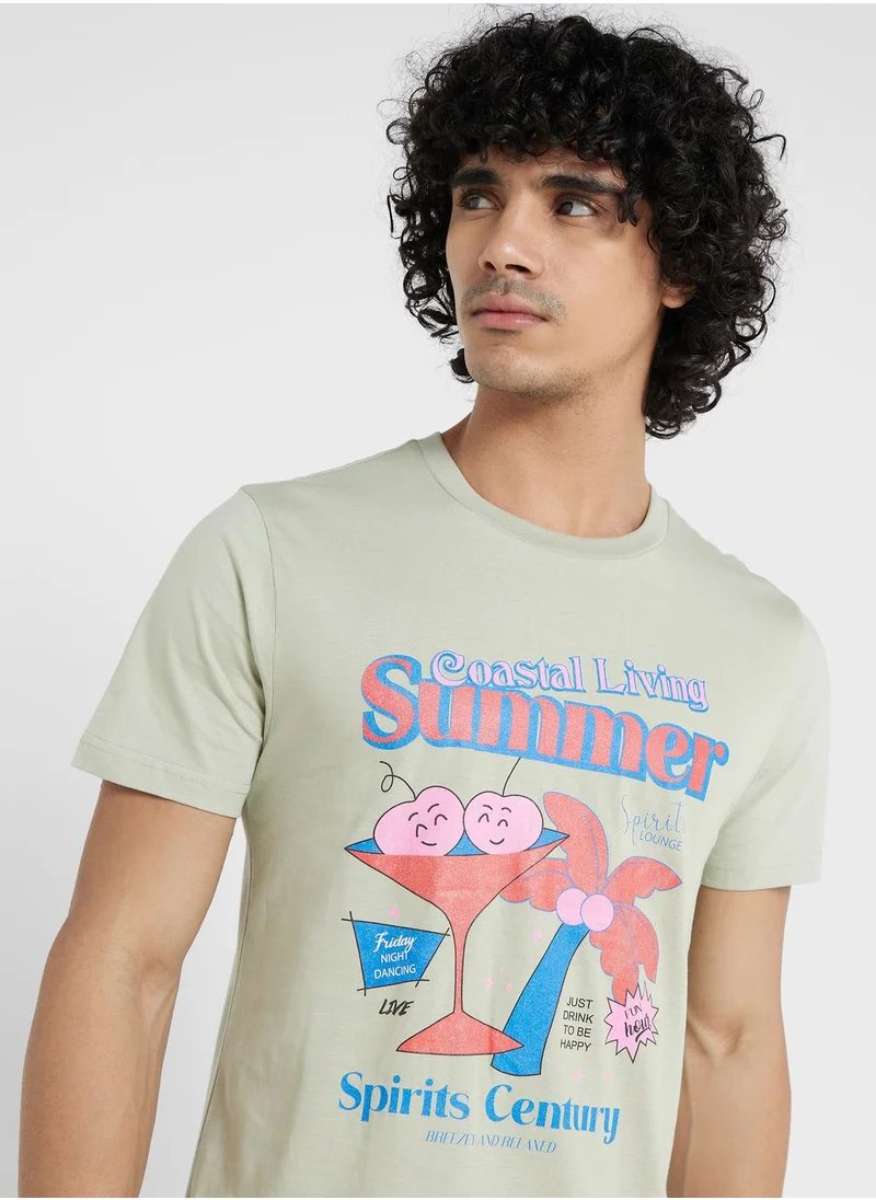 سفنتي فايف Summer T-Shirt