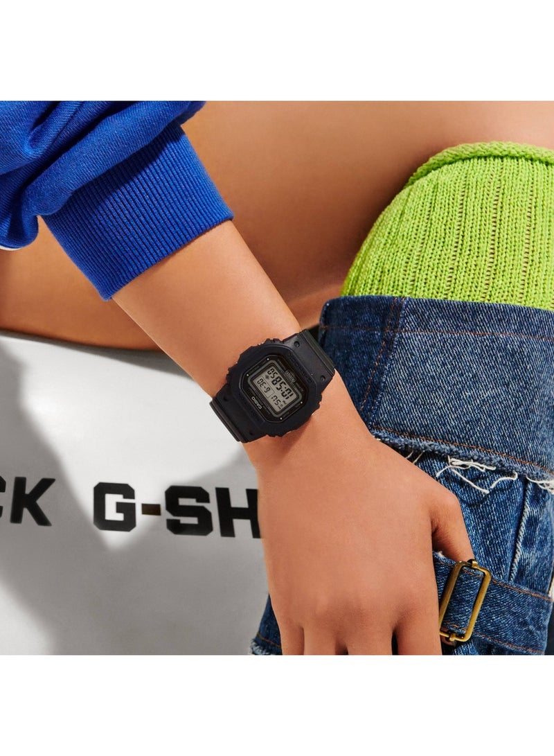 G-SHOCK Digital GMD-S5600BA-1 Women Wrist Watch - Image 3