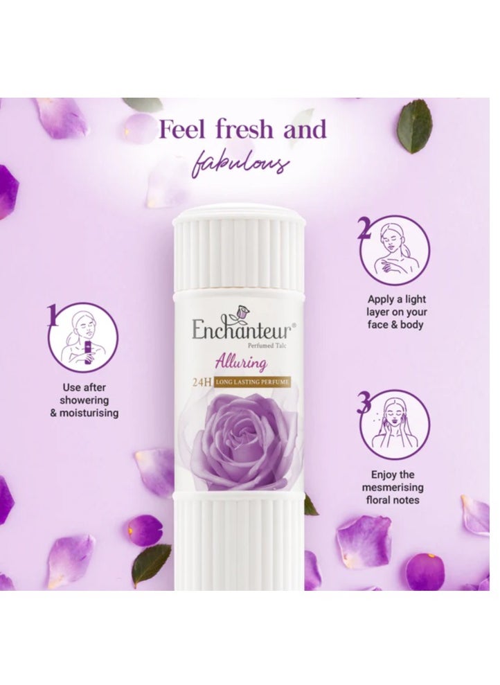 Alluring Perfumed Talc 125 g