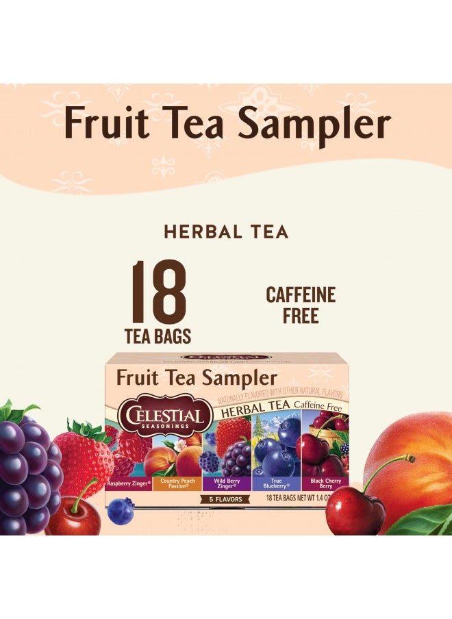 Celestial Seasonings Herbal Tea, Fruit Tea Sampler, 18 Count - pzsku/Z08ADA95B1811D38F86F7Z/45/_/1726644664/a1be4b55-a48b-4eef-b6ac-935502977cdd