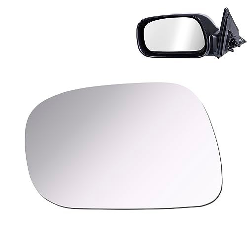 ReYee Driver Left Side Mirror Glass fit for 2002 2003 2004 2005 2006 Toyota Camry Sedan No Backing Plate Flat Including Adhesive US Built - Image 3