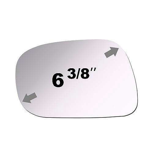 ReYee Driver Left Side Mirror Glass fit for 2002 2003 2004 2005 2006 Toyota Camry Sedan No Backing Plate Flat Including Adhesive US Built - Image 2