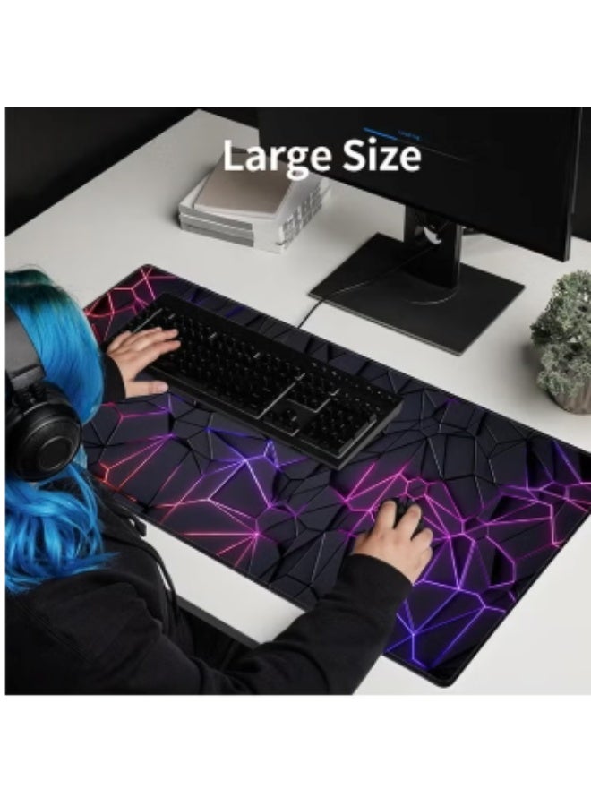 لوحة الماوس الكبيرة لوحة الماوس الممتدة لوحة الألعاب لوحة الماوس غير المنزلقة لوحة الماوس المطاطية لوحة الماوس مكتب مات لوحة الماوس لوحة الماوس لمكتب (800 * 300 * 3 مم) - Image 5