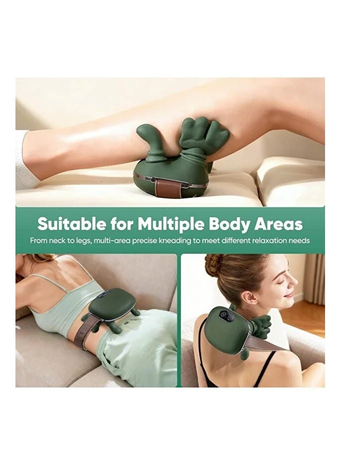 ELTRAZONE 4D Bionic Neck and Shoulder Massager with Heat – Wireless Rechargeable Deep Tissue Shiatsu Massager for Neck, Back, Shoulders & Full Body Pain Relief, Portable Electric Kneading Device with Soothing Heat Therapy for Home, Office, Car & Travel - Image 2