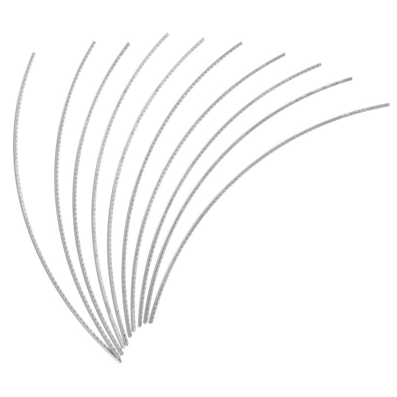 20.5x0.27x0.3cm Guitar Fret Wire Replacement for Classical Folk Guitar Frets Guitar Repair Parts Easy to Install - Image 2