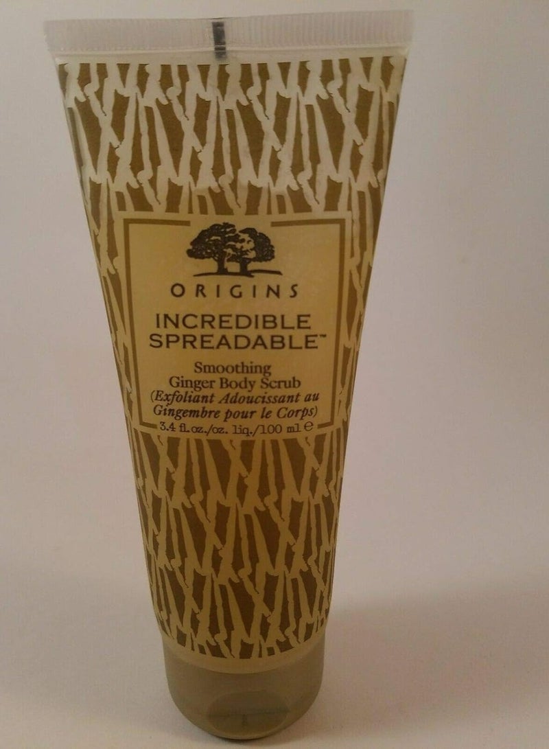 Origins Origins Incredible Spreadable Smoothing ginger body scrub 3.4 fl. oz./100 ml by Thavornshop by Origins
