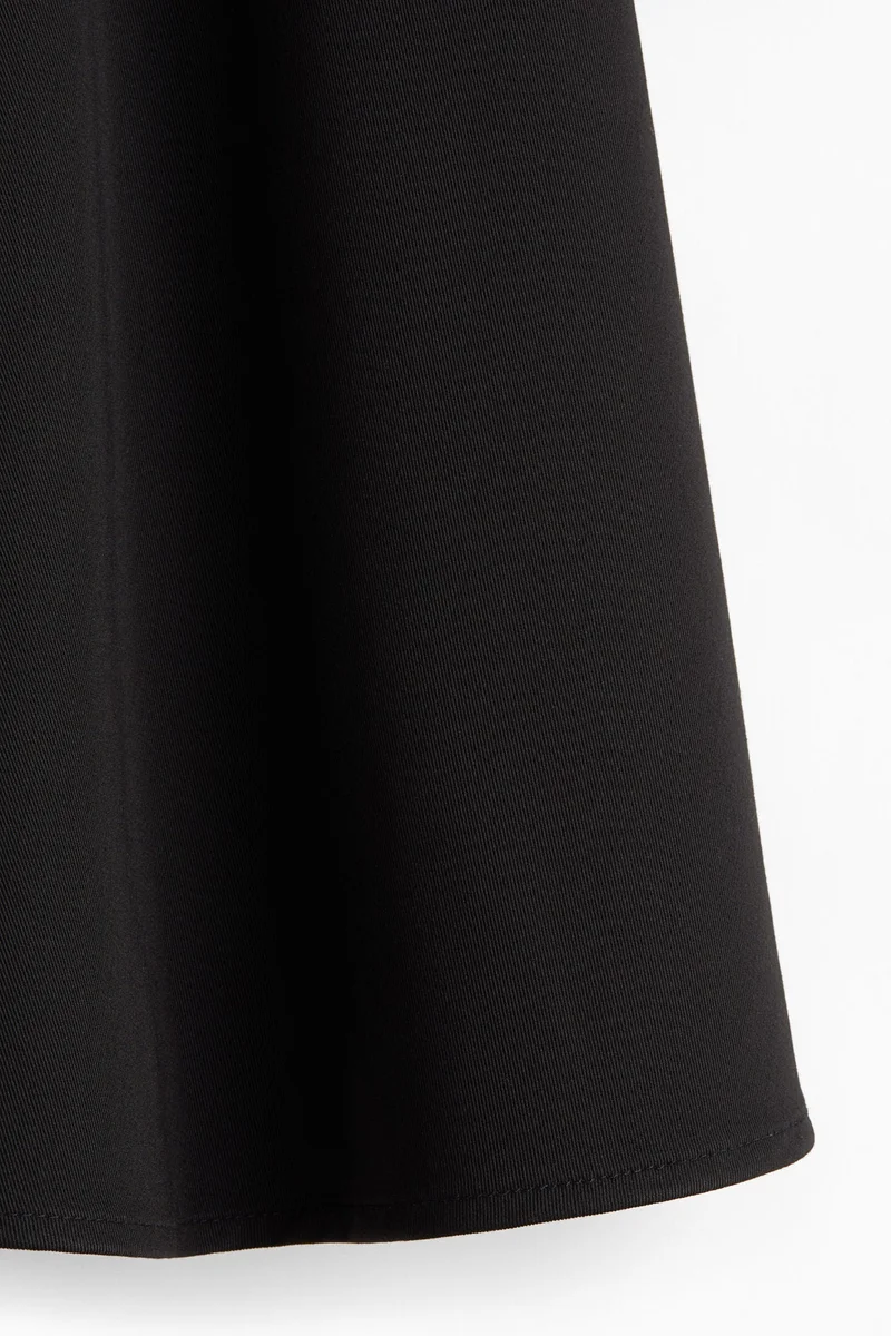 H&M Flared-skirt twill dress