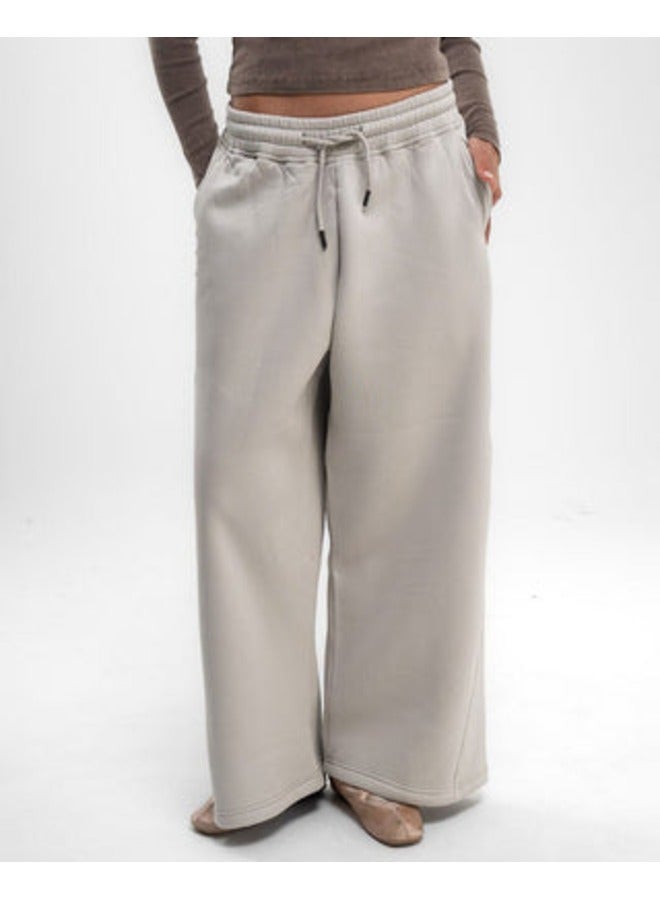 In Your Shoe Light Grey Super Loose Swants - Image 2