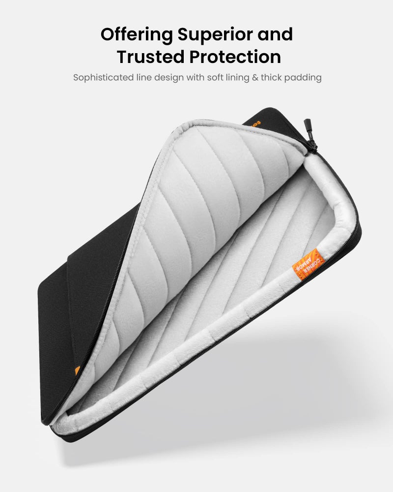 Tomtoc tomtoc 360 Protective Tablet Sleeve for iPad Pro 11-inch (M4), iPad Air 11-inch (M2) 2024, iPad Pro 11-in (4th/3rd/2nd/1st Gen) with Magic Keyboard/Smart Keyboard Folio, Water-Resistant iPad Case  - Image 5