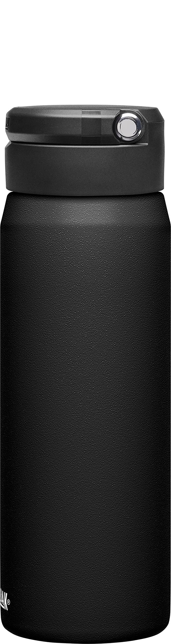 CAMELBAK زجاجة ماء معزولة من الفولاذ المقاوم للصدأ CamelBak Fit Cap - 25 أونصة، سوداء - Image 4