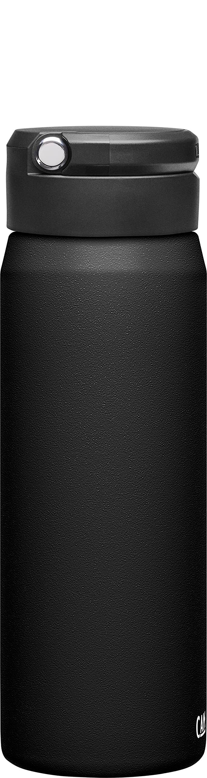 CAMELBAK زجاجة ماء معزولة من الفولاذ المقاوم للصدأ CamelBak Fit Cap - 25 أونصة، سوداء - Image 2