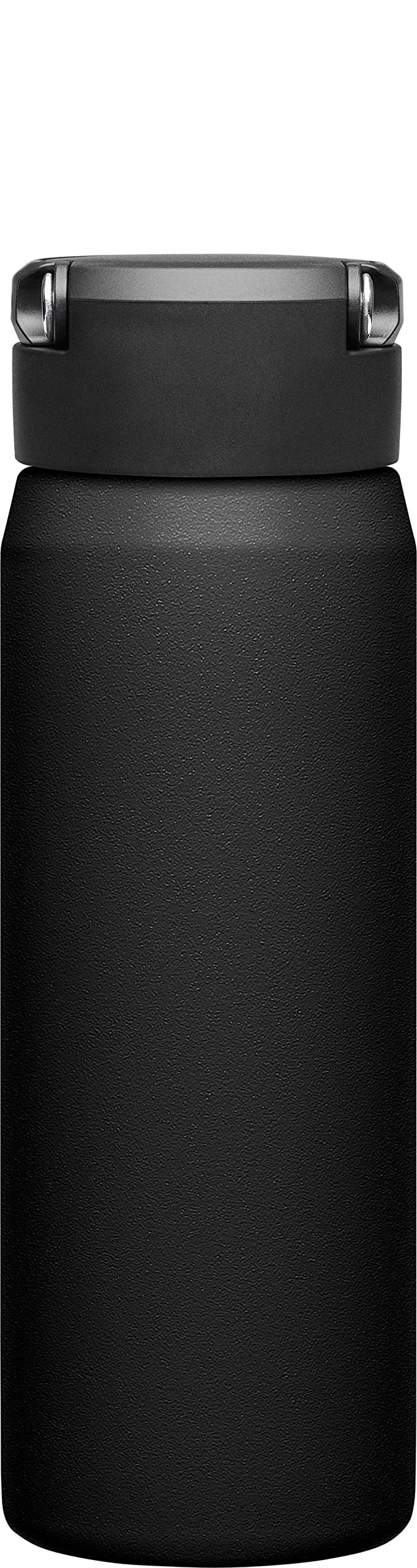 CAMELBAK زجاجة ماء معزولة من الفولاذ المقاوم للصدأ CamelBak Fit Cap - 25 أونصة، سوداء - Image 3