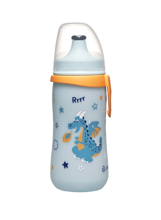 نيب كوب أطفال بغطاء دفع وسحب بتصميم ديناصور - ٣٣٠ مل - Image 1