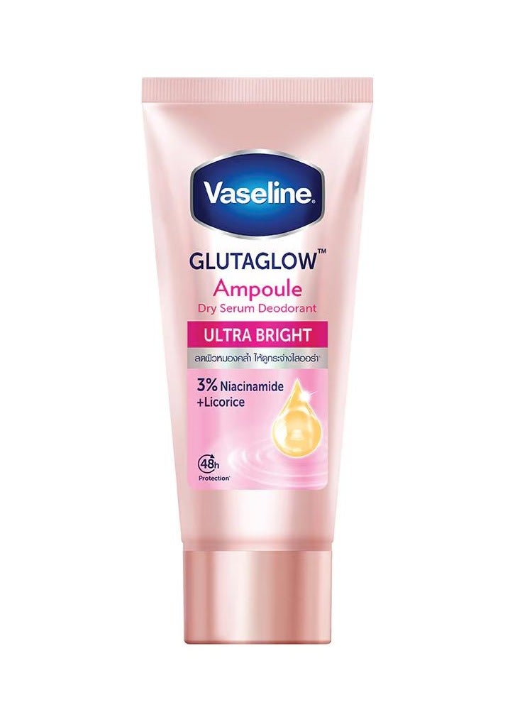 Vaseline GlutaGlow Ampoule Serum Deodorant Ultra Bright 45ml - Image 1