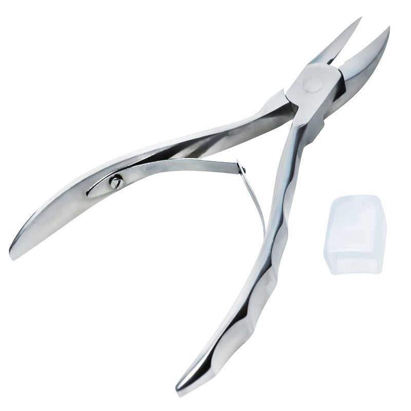 Blueorchids Toe Nail Clipper for Ingrown or Thick ToenailsToenails Trimmer and Professional Podiatrist Toenail Nipper for Seniors with Surgical Stainless Steel Surper Sharp Blades - Image 3