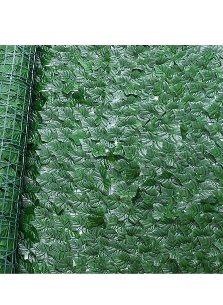 Cool Baby COOLBABY Faux Ivy Privacy Fence Wall Screen 118 x 39 Inches Approx 299.5 x99.5 CM Faux Hedge Fence And Faux Ivy Maple Leaf Decoration Outdoor Garden Decor  - Image 2