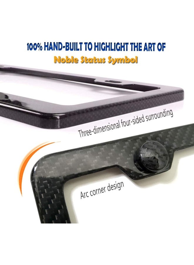 AOOTF Carbon Fiber License Plate Frame - Image 4