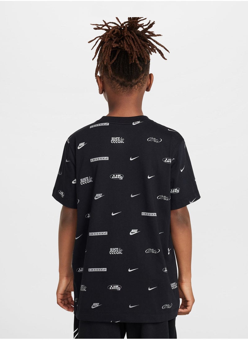 Nike Youth Nsw Aop T-Shirt  - Image 2