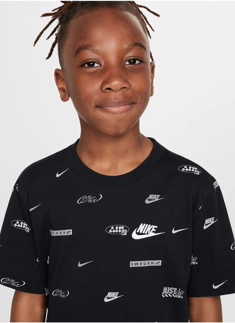 Nike Youth Nsw Aop T-Shirt