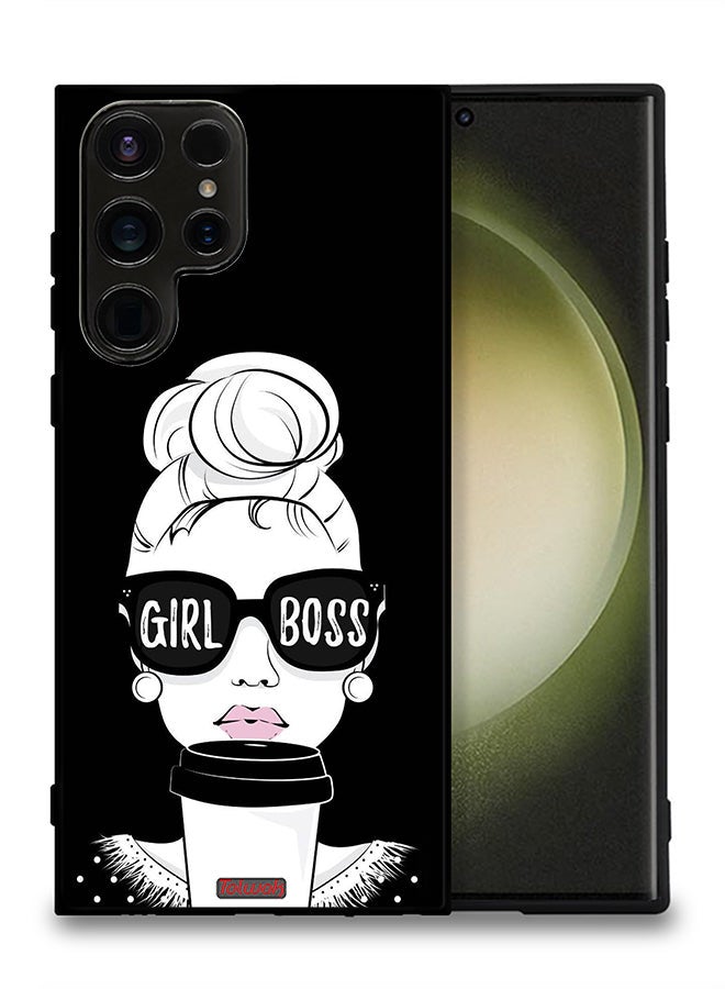 Tolwak Samsung Galaxy S23 Ultra 5G Protective Case Cover Girl Boss - Image 2