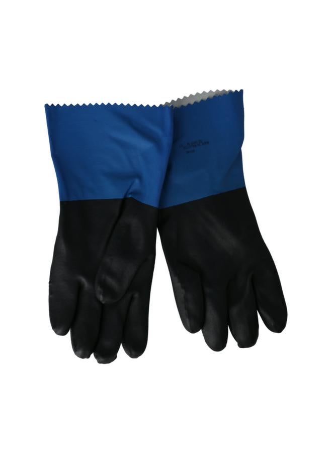Spontex Bench Mark Gloves Black and Blue X-Large - Image 2