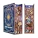 Tonecheer DIY Book Nook Kit for Adults3D Wooden Puzzle Bookend Bookshelf Insert Library Decor Booknook Miniature House Kit with Body Motion Sensor LED Light Magic Stars Room - Image 2