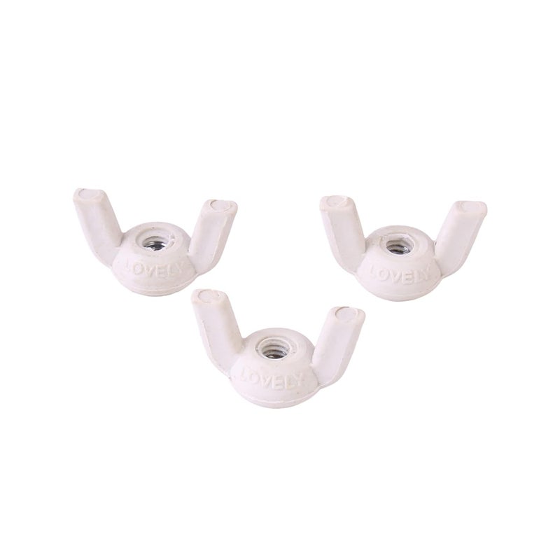 LOVELY ® 1/4 Inch-6 mm Plastic Wing Nut- (Pack of 50 Pcs) - Image 5
