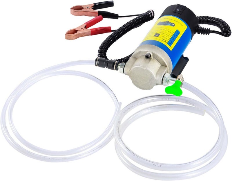 AIGMlSON 12V 100W Electric Engine Oil Pump with 3 Pipes - Low Noise - Image 1